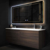 Espejo LED Rectangular | Botones táctiles | Función antivaho | Temperatura de color ajustable - Reyze Seria Good Vibes Model 3